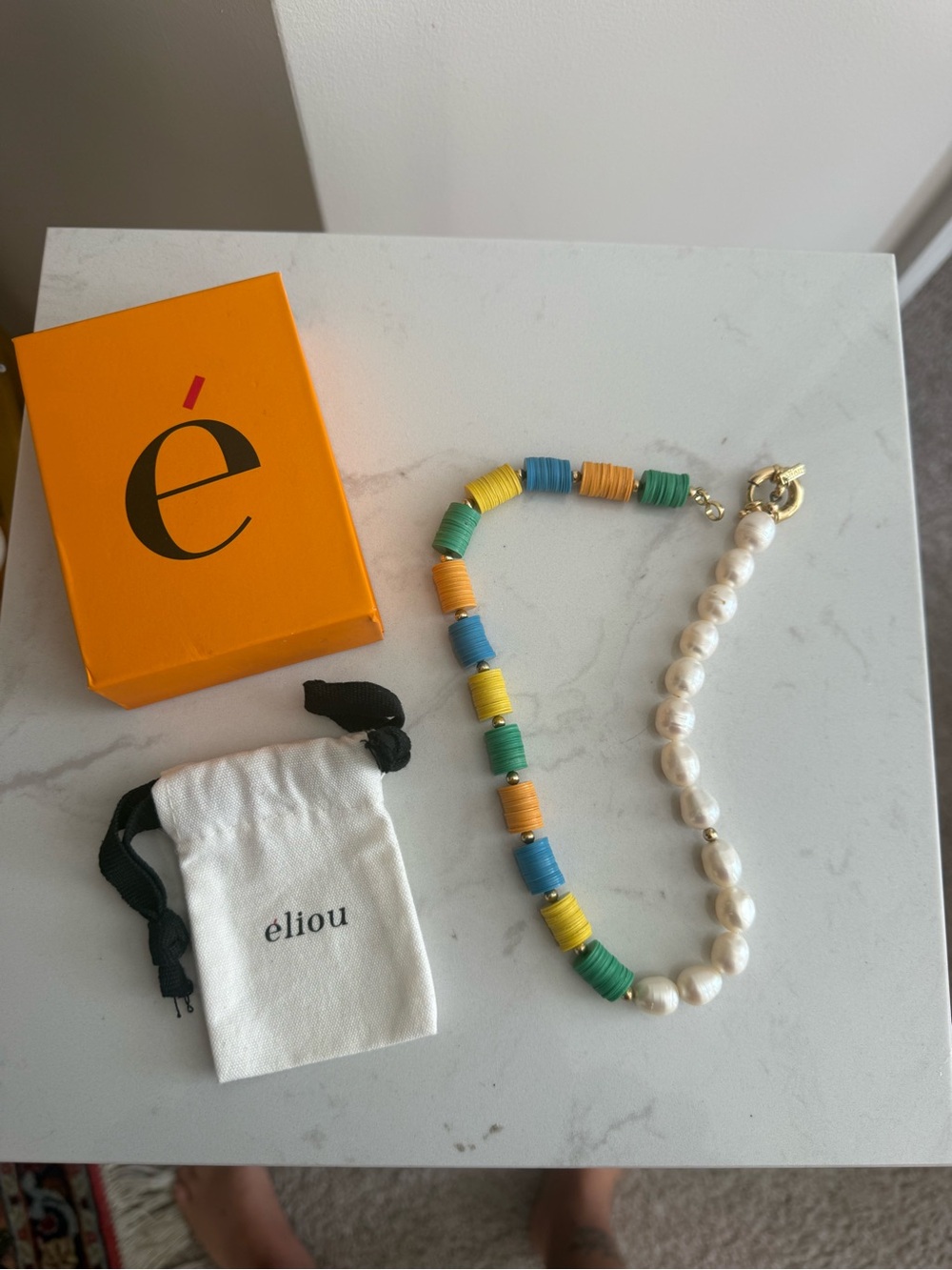 Eliou freshwater pearl necklace